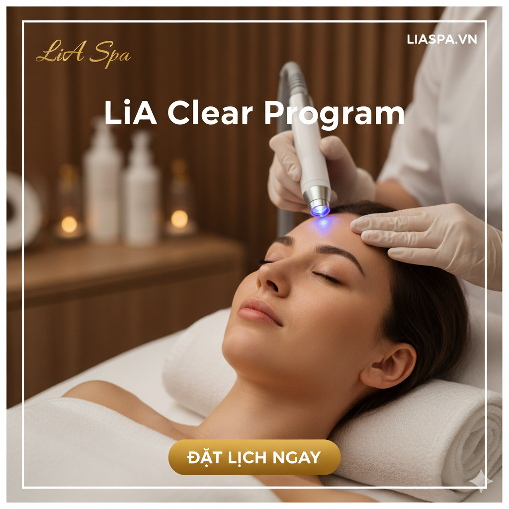 LiA Clear Program – Tri mun chuyen sau 5 buoi