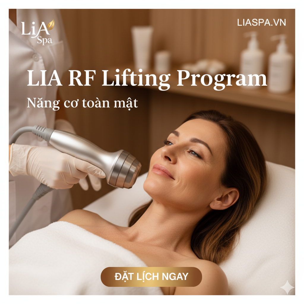 LiA RF Lifting Program – Nâng cơ toàn mặt 5 buổi